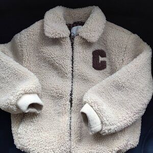Zara sherpa kids jacket